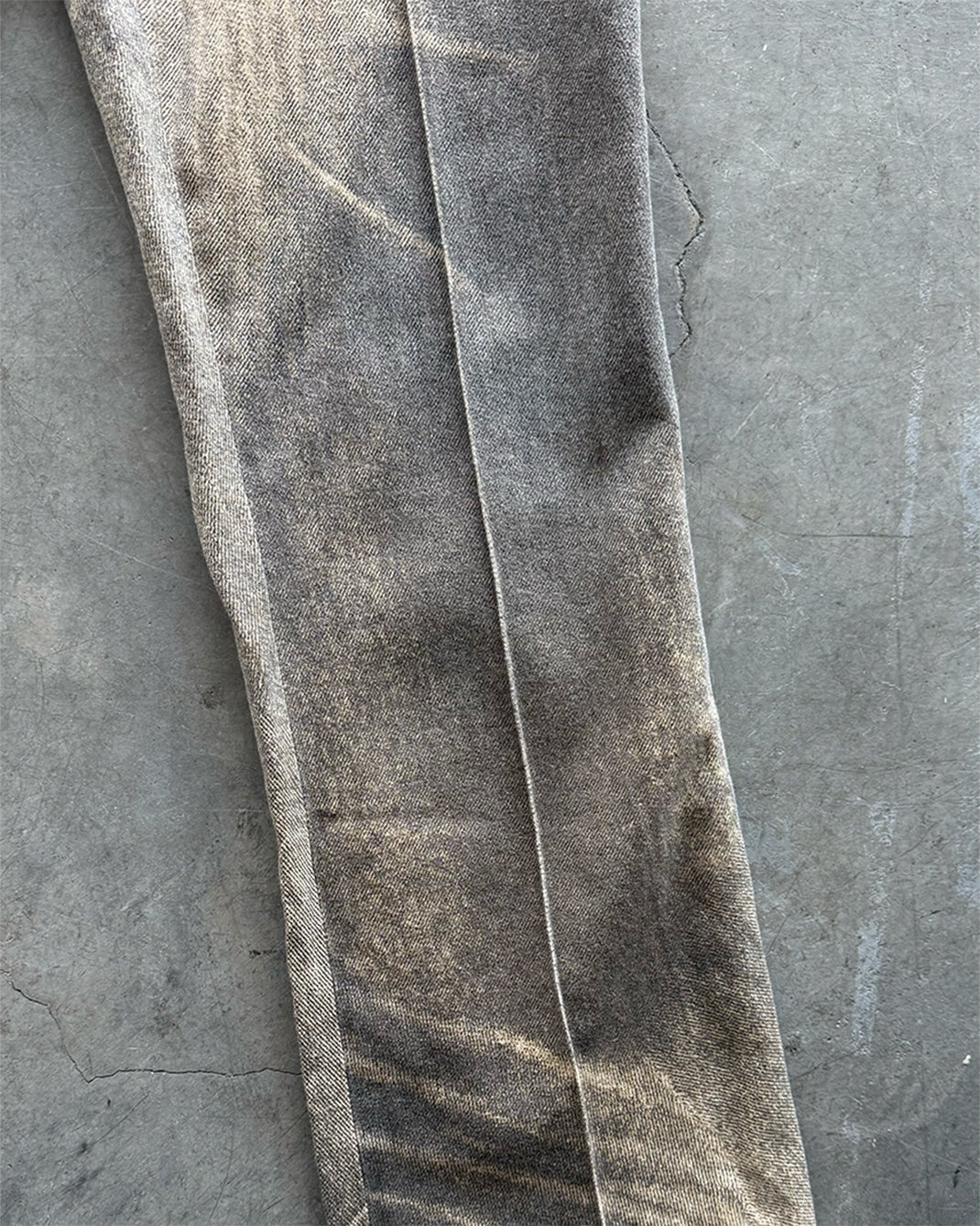 Tan Green Print Vintage Just Cavalli Jeans