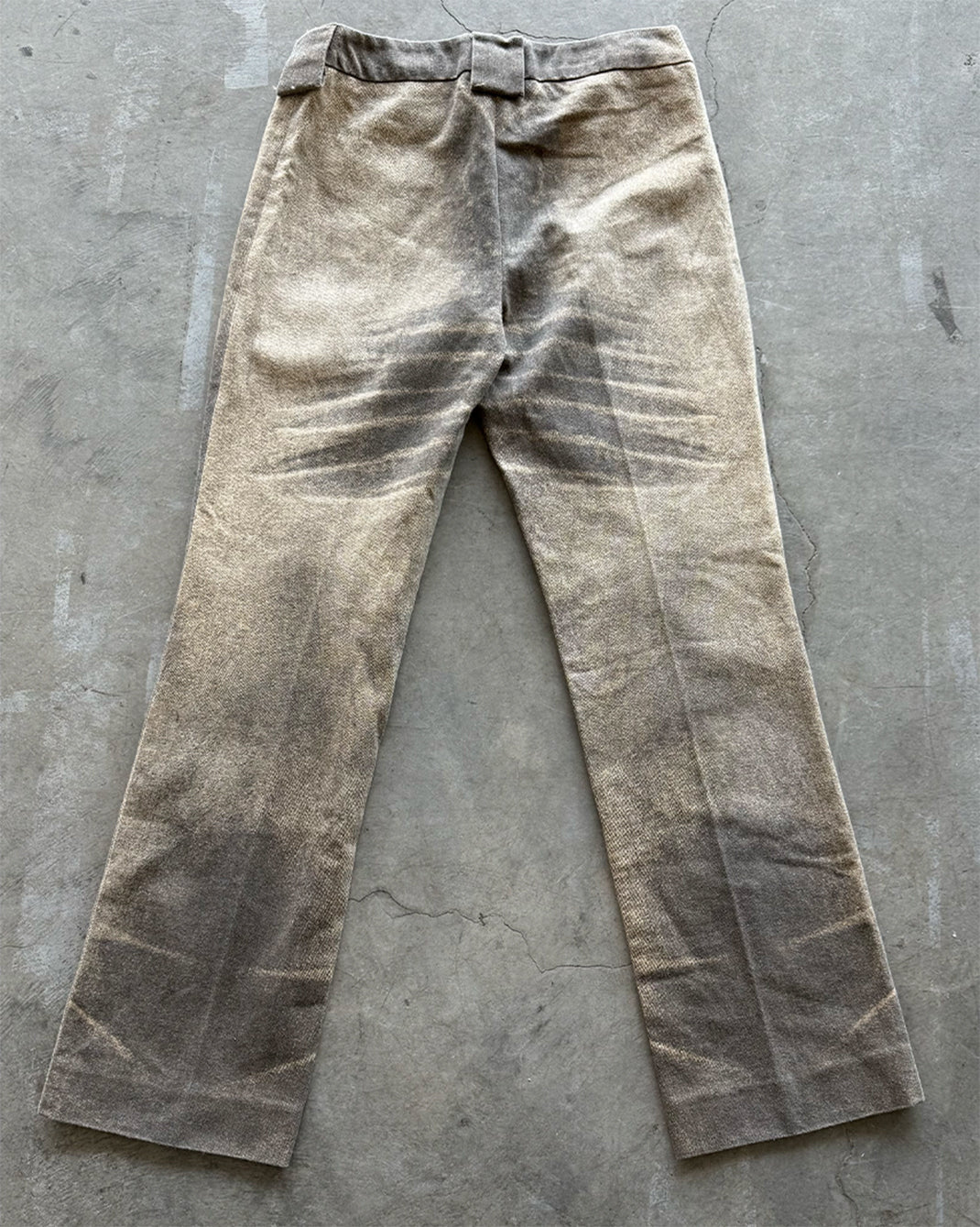 Tan Green Print Vintage Just Cavalli Jeans