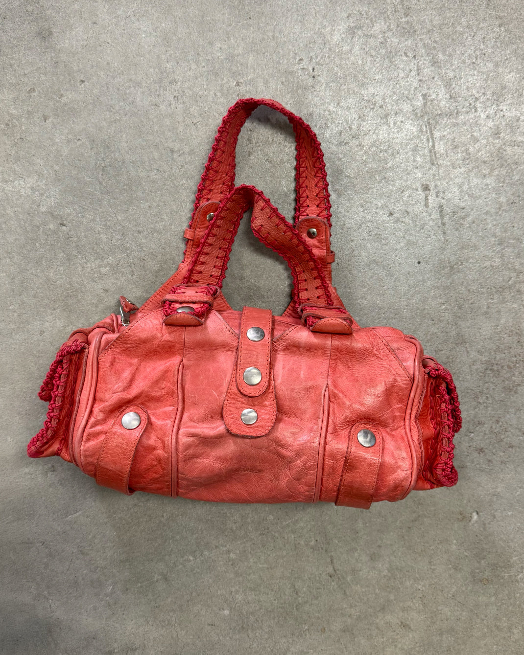 Pink Vintage Chloé Silverado Shoulder Bag