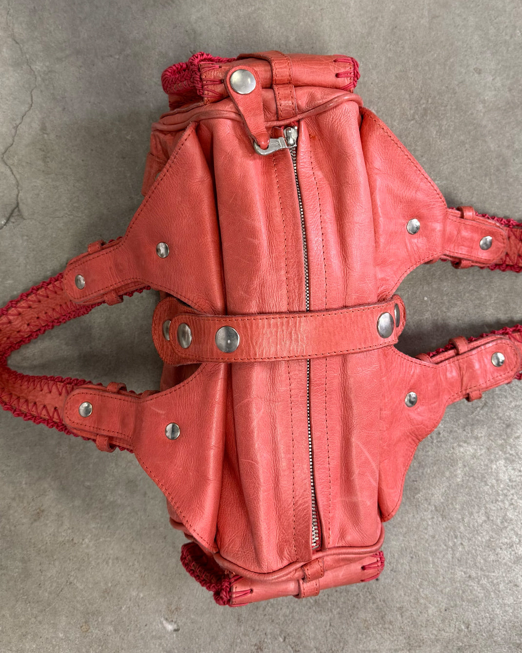 Pink Vintage Chloé Silverado Shoulder Bag